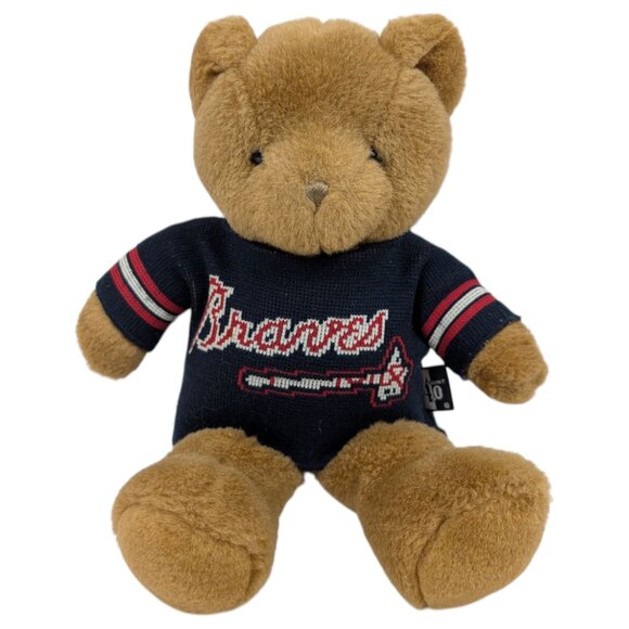 Atlanta Braves MLB Roxbury 4.0‎ Plush Stuffed Teddy Bear w/ Team Sweater 14" - Picture 2 of 9